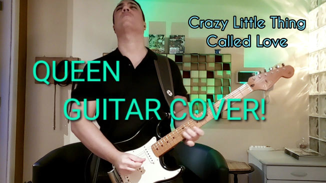 QUEEN - Crazy Little Thing Called Love! Guitar cover by Fred Ribeiro